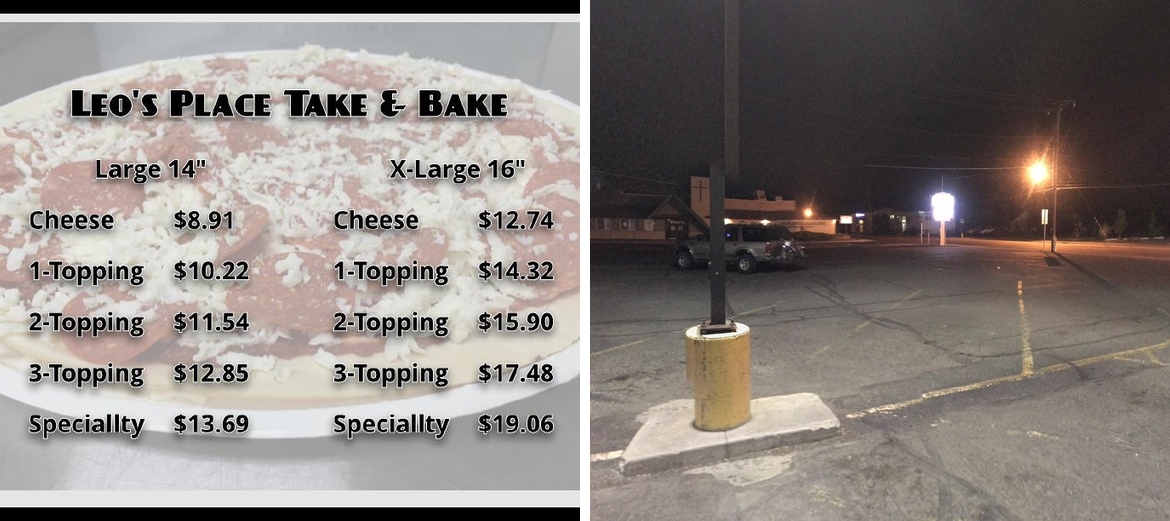 Leo's Place Restaurants Menu